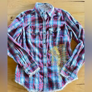 Barnfly Snap front Women’s top